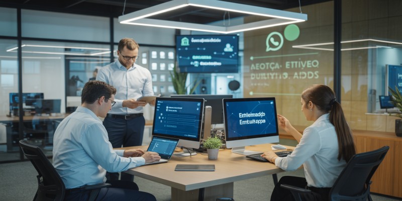Escritório inteligente usa Cinndi com WhatsApp para inovação